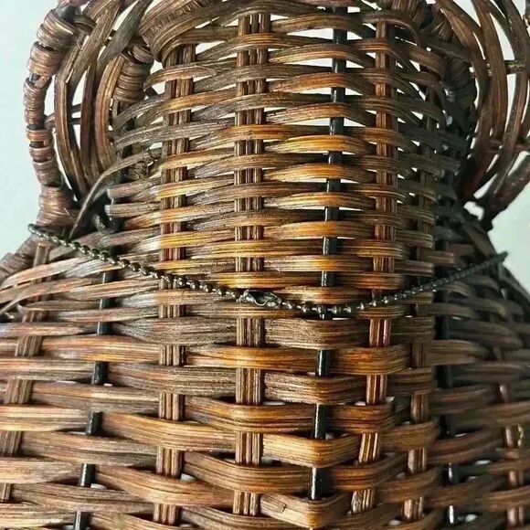 Steampunk Laser cut articulating diamond wood gear necklace - Picture 2 of 4